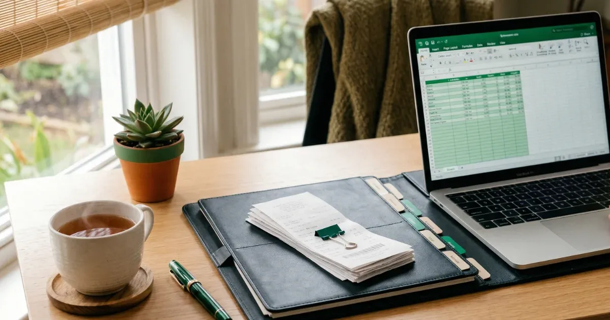 Month-by-month checklist for organizing finances before tax season