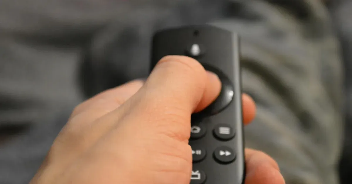 Person holding TV remote control — streaming subscription price hike audit 2026