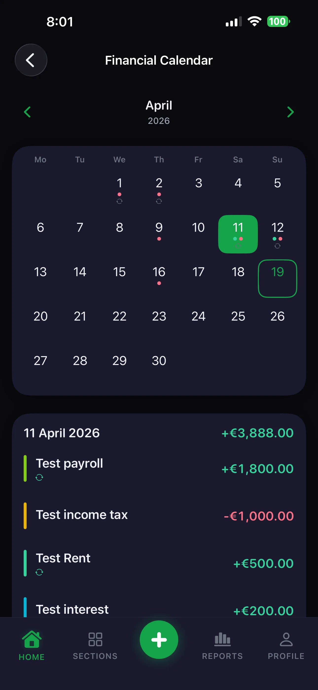 Calendar